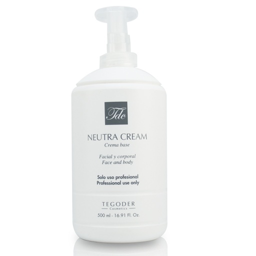 [TDC-33482] Neutra Face-Body Cream N / Crema neutra personalizable para tratamiento o masaje 500 ml